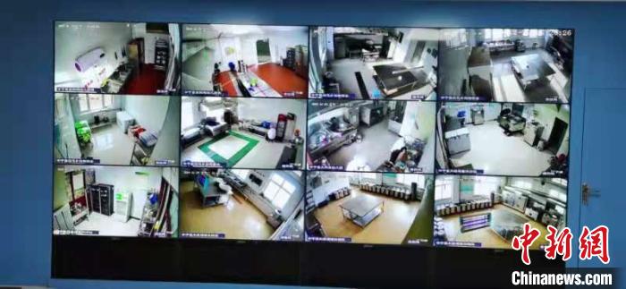 寧夏校園食堂“互聯(lián)網(wǎng)+明廚亮灶”智慧監(jiān)管平臺。寧夏市場監(jiān)管廳供圖