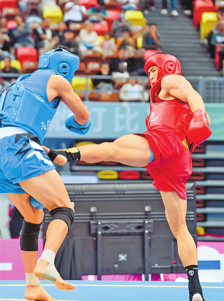 六屆有金 三金連冠 河南散打書(shū)寫(xiě)全運(yùn)會(huì)傳奇